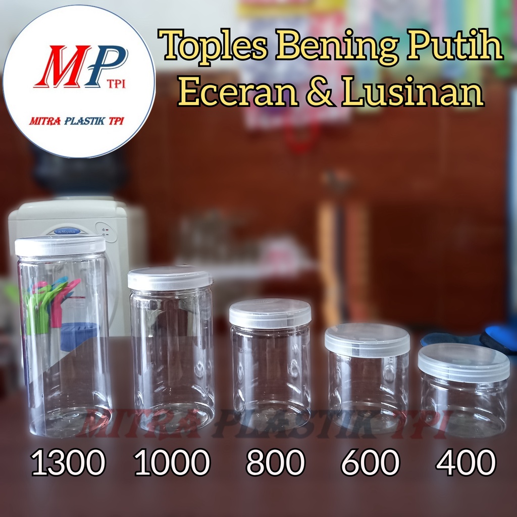 Toples Kue / Toples Tutup Bening / Toples Tutup Putih
