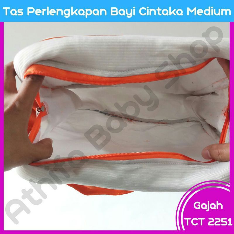 Tas bayi medium baby scots / Tas baby cintaka / Baby diaper bag / Tas perlengkapan bayi