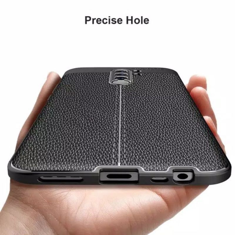 CARBON soft case REDMI 9C/9T/9/8/8A PRO/7/pocoM3 - silicon / casing auto focus hitam [original]