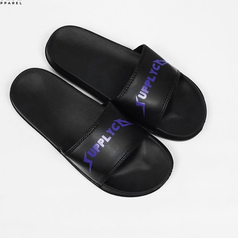 Terbaik [SDL0008-10] Sandal slop / Sandal Slide / sendal slide slippers  Footwear original Supply.Co