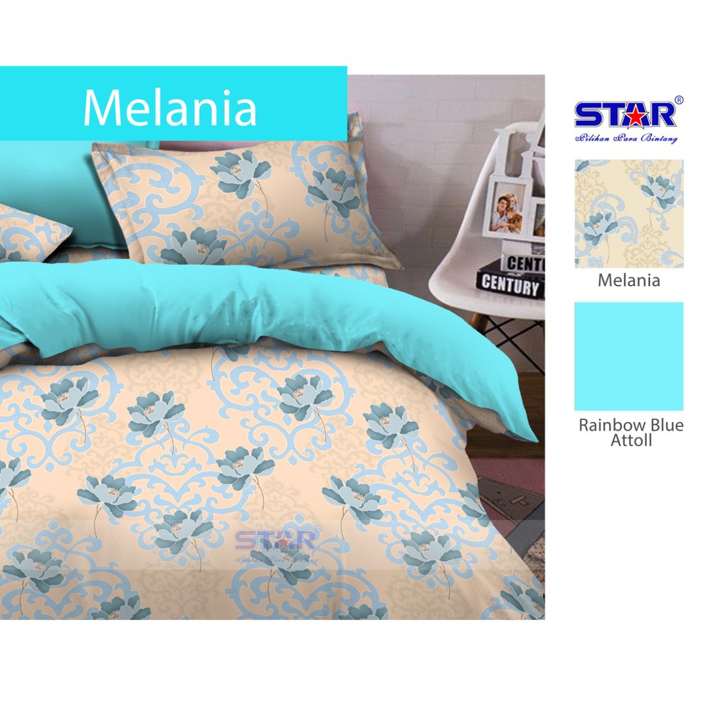 Vhepra Sprei Katun Motif Melania