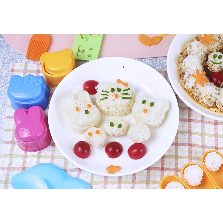 [TOYOU SHOP T41] CETAKAN NASI BENTO 3 IN 1 |RICE MOLD