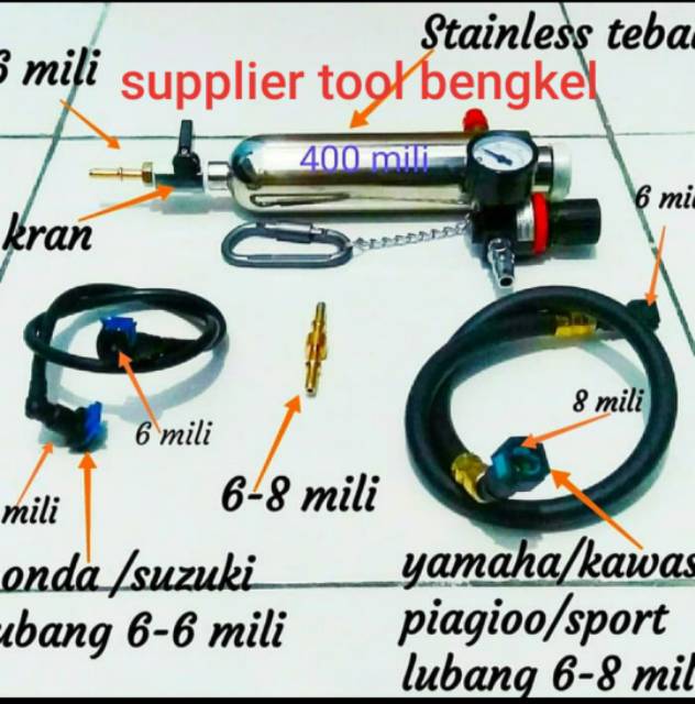 Injector cleaner alat service motor injeksi