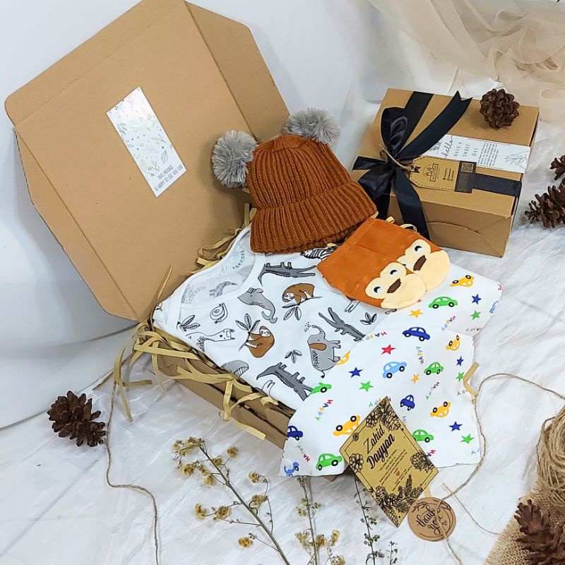 KADO BAYI | HAMPERS BAYI | JUMPER BAYI | JUMPSUIT BAYI | DRESS BAYI PEREMPUAN | BAJU BAYI LAKI LAKI | HAMPERS BAYI NEWBORN | HAMPERS BABY BOY | HAMPERS BABY GIRL | SETELAN ANAK LAKI LAKI | SETELAN ANAK PEREMPUAN | BABY GIFT | PARCEL NEWBORN | KADO LAHIRAN-animals brown