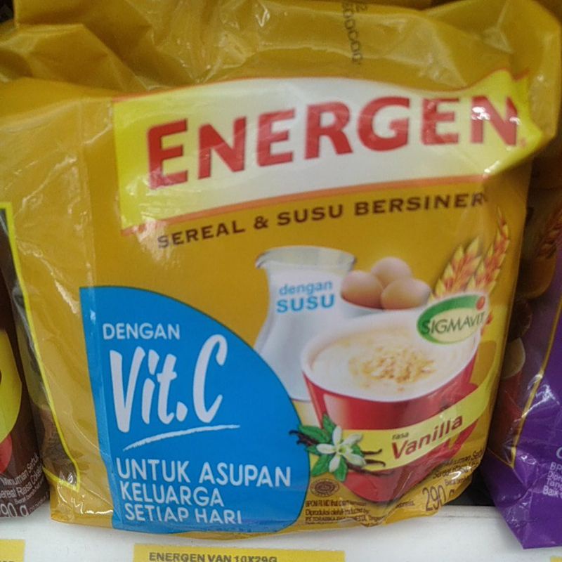 

Energen vanila