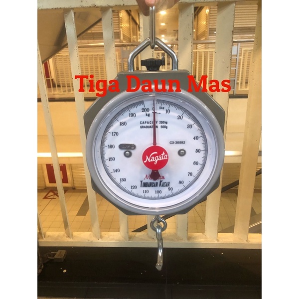 Timbangan Gantung Nagata Kapasitas 200 Kg Timbangan Gantung Nagata Taiwan C3 200 Kg Crane scale Naga