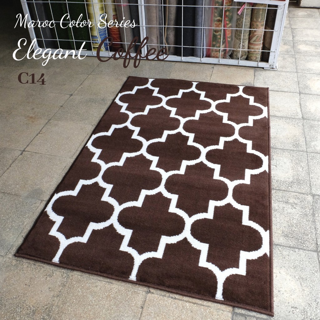 KARPET MAROC 100X150 C14 COFFEE
