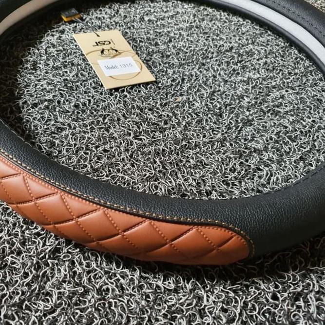 Sarung Stir Mobil Kulit JSD Import M22T