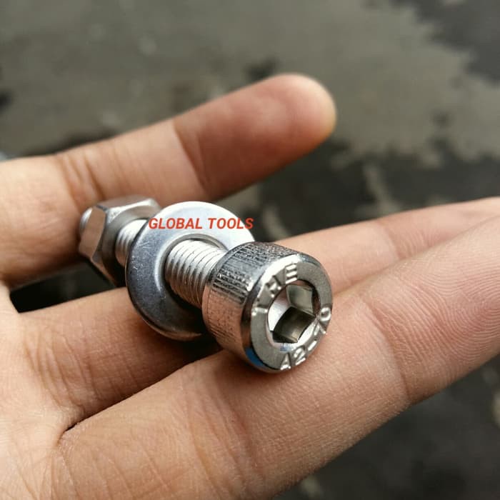 Baut L stainless m8 x 25 baut L ss 8x25 baut 12 baut L6 baut ss 304