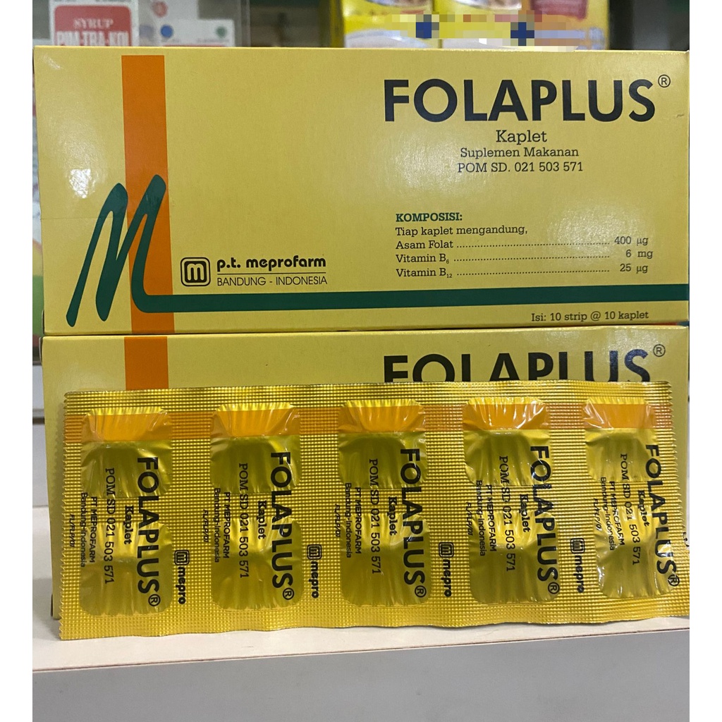 Folaplus Perstrip isi 10 tablet / Folavit