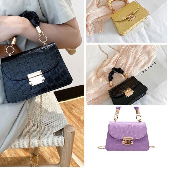 Tas Selempang Simple Elegan Casual Kecil/Tas Bahu Wanita Terbaru Casual Fashion Wanita Import