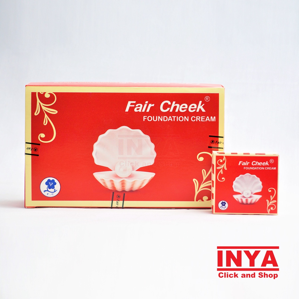 FAIR CHEEK Foundation Cream 15gr - Krim Kerang Wajah