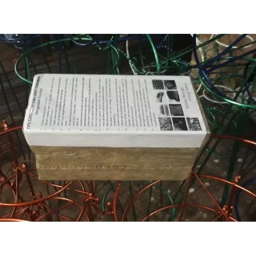 Dijual Media tanam hydroponik ROCKWOOL cultilene hydroponik Diskon