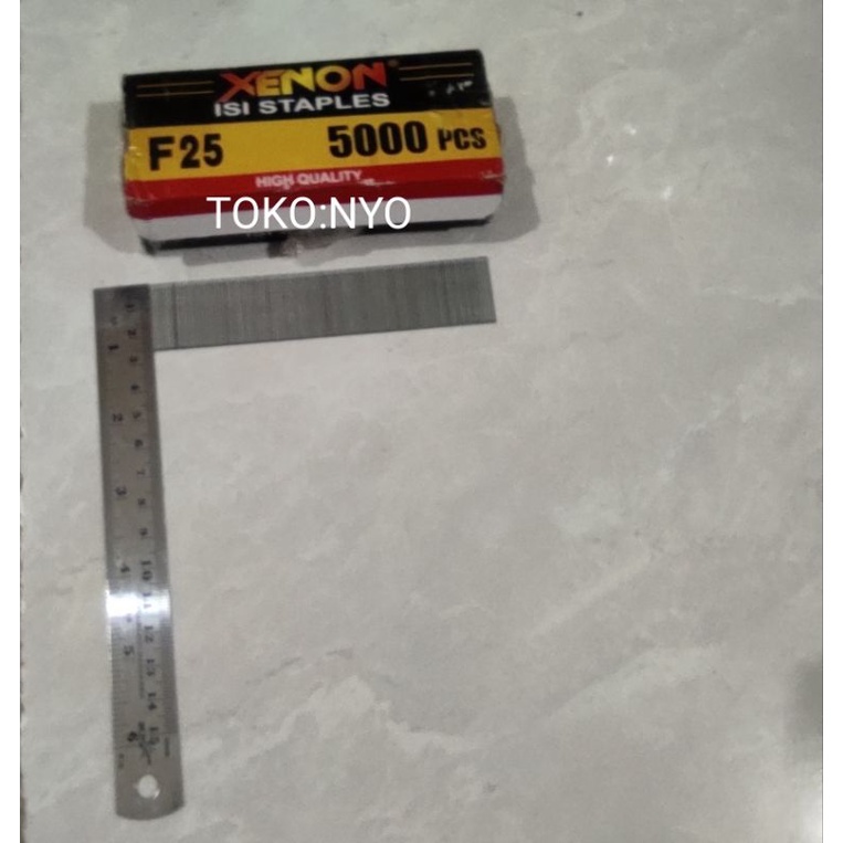 Paku Tembak F25 Xenon 5000 pc 2,5cm/1incih