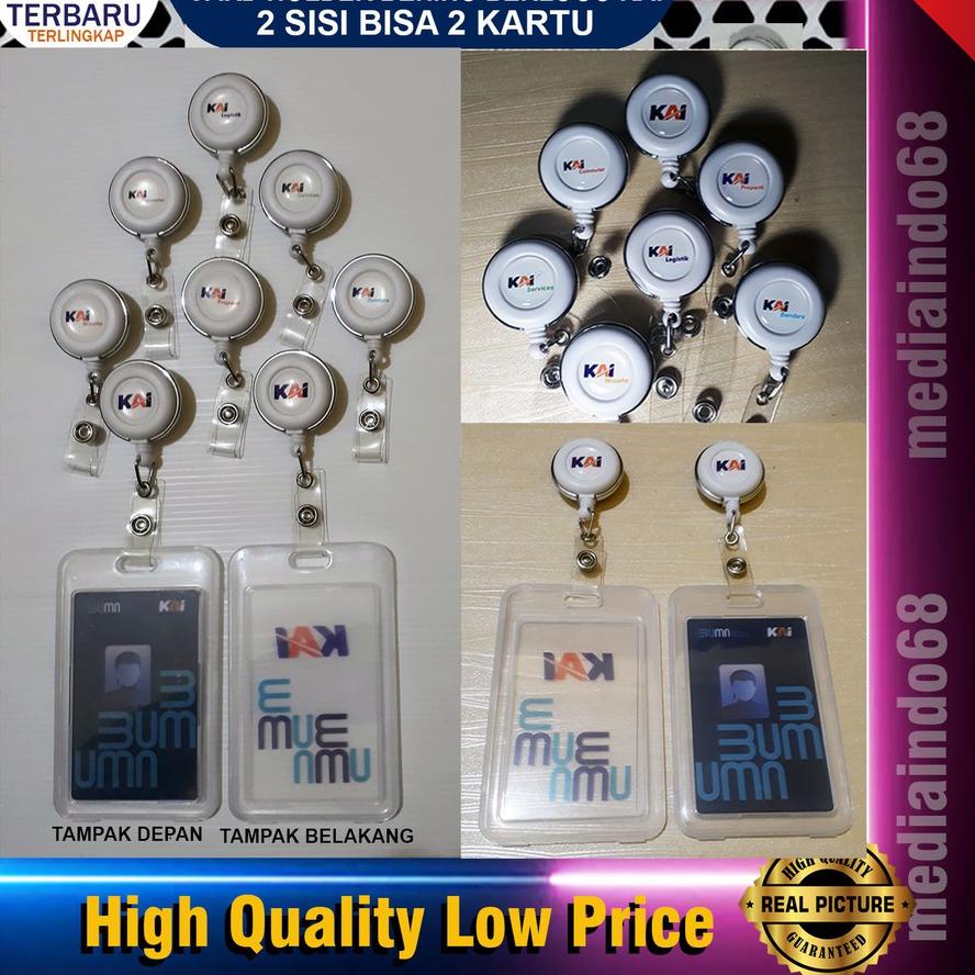 

【Penjualan Terbaik】✅COD/TEMPAT KARTU ID CARD BENING TRANSPARAN + YOYO PUTAR, 2 SISI LOGO KAITEMPAT KARTU ID CARD BENING TRANSPARAN + YOYO PUTAR, 2 SISI LOGO KAI/produck terbaik