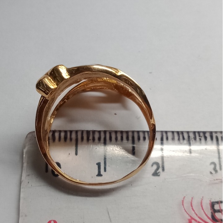 Cincin Emas 17K - 4.65 gr Kadar 750 - 904