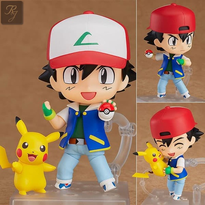 [ORI] Action Figure: Nendoroid Ash & Pikachu - Pokemon