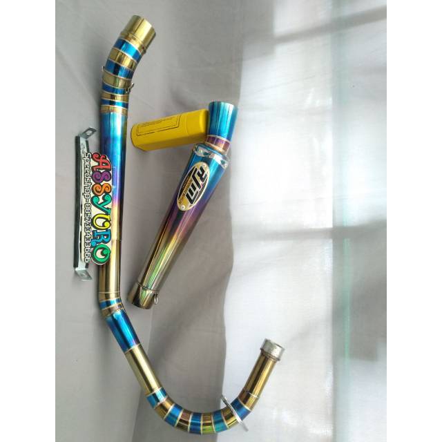 KNALPOT RJM 2TONE CB KANAN