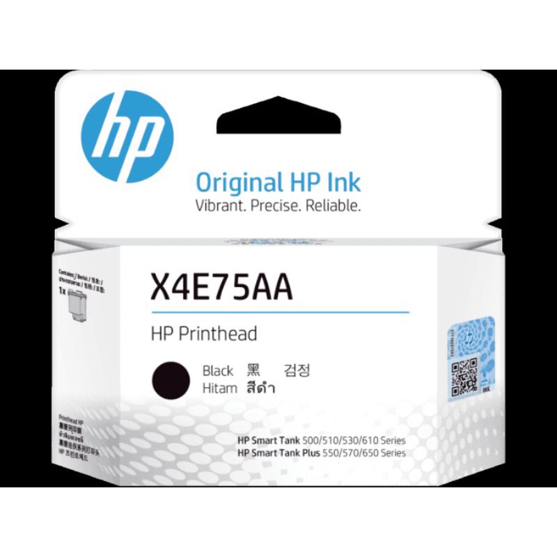 Printhead Hp Smart Tank X4E75AA Black Original