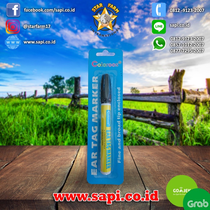 

Update Spidol Eartag Coloroos - Star Farm Hot Sale