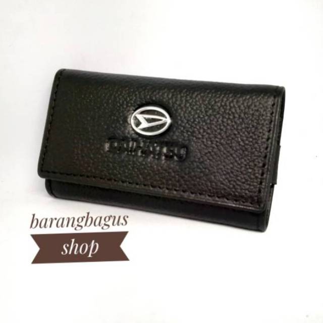 Dompet STNK - gantungan kunci mobil/motor DAIHATSU (100% kulit asli)