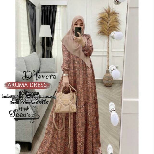 Aruma Dress D'Lovera Hijab Sister