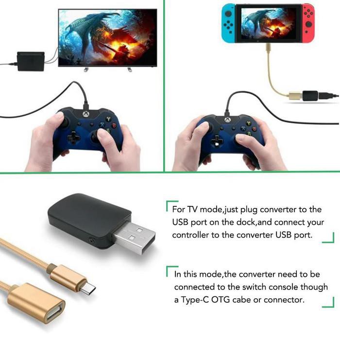 use xbox controller on switch without adapter