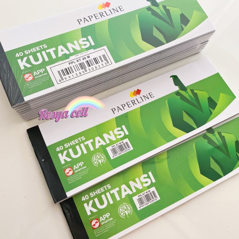

Buku Kwitansi Kuitansi Kecil PAPERLINE Sinar Dunia KT-40-M