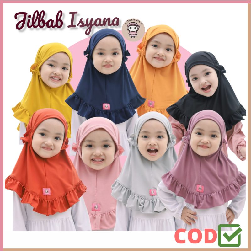 Afsheenastore Jilbab Anak Isyana Katalog 1