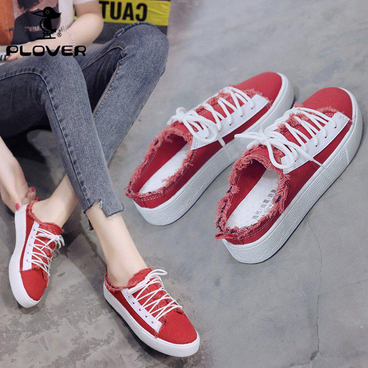 IELGY Sepatu  Sneakers  Wanita  Model Korea Casual Flat Warna  