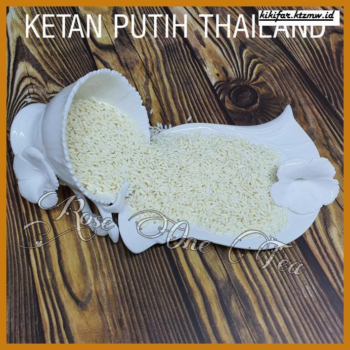 

ANEKA-BERAS- KETAN PUTIH THAILAND 5KG / THAILAND GLUTINOUS RICE -BERAS-SEHAT.