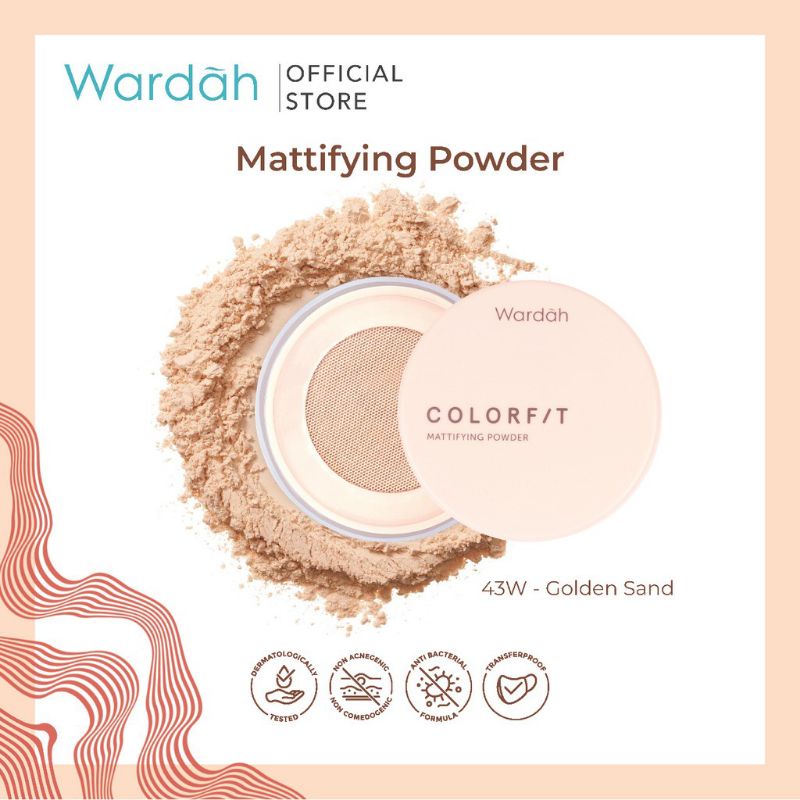 Wardah Colorfit Mattifying Powder