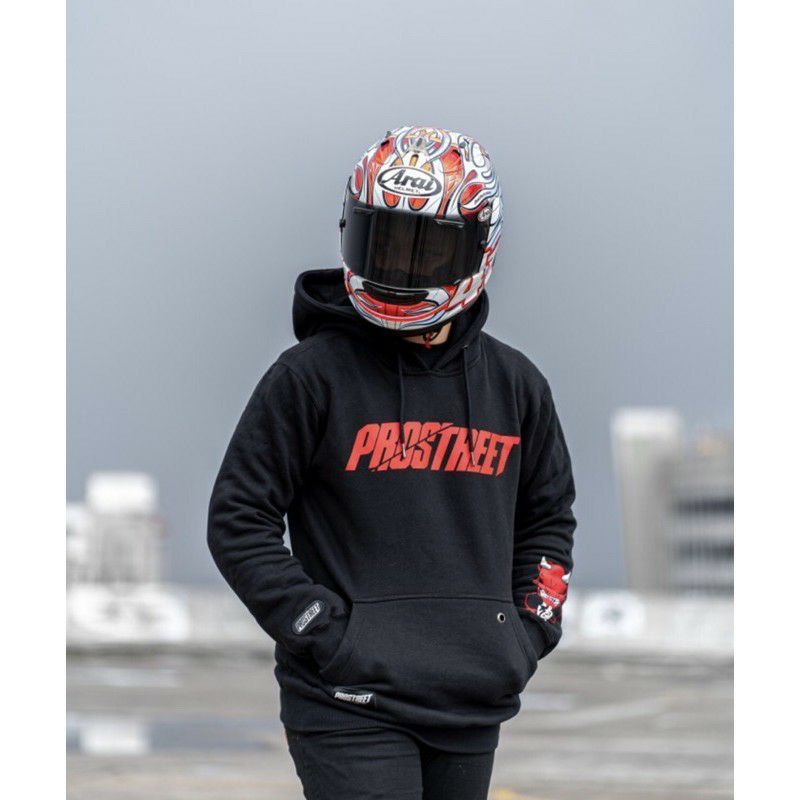 PROSTREET HOODIE RONIN SAMURAI BLACK NEW/SWEATER HOODIE PROSTREET