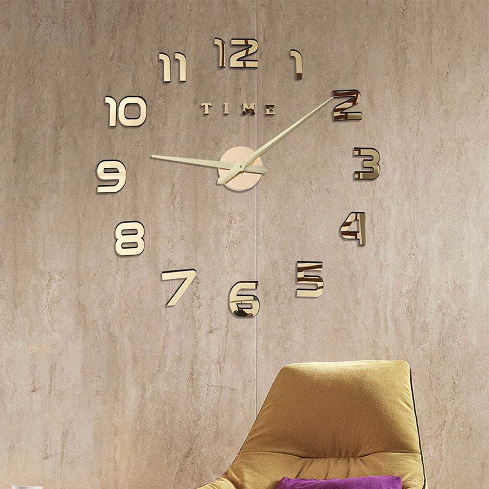 TD-DCB LUMINOVA Jam Dinding Besar DIY Glow in The Dark 80-130cm - Lumi-005