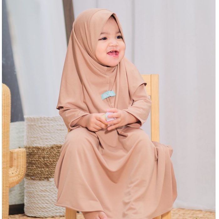 AISKA gamis bayi polos daily nuha / gamis bayi perempuan