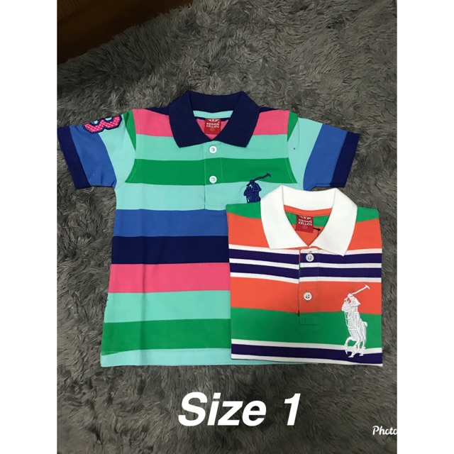 Kaos kerah anak salur