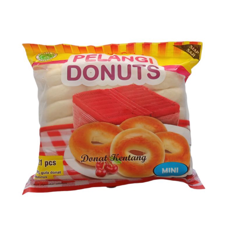 

PELANGI Donat Kentang Mini