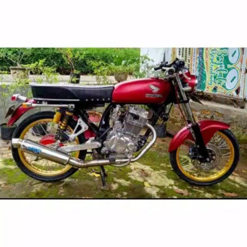 Knalpot Recing Dos Kompetisi Leher Paten Cb Gl Mp Tiger