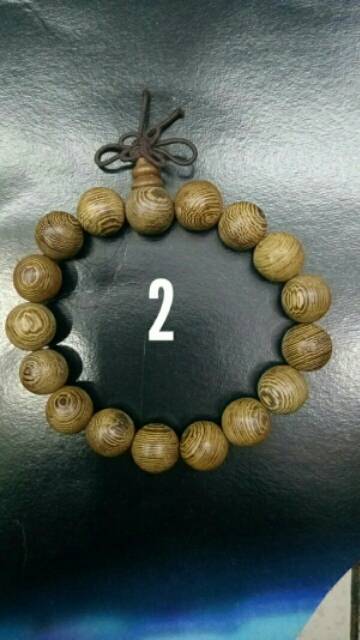 Gelang Tangan Buddha Bahan Kayu Alami