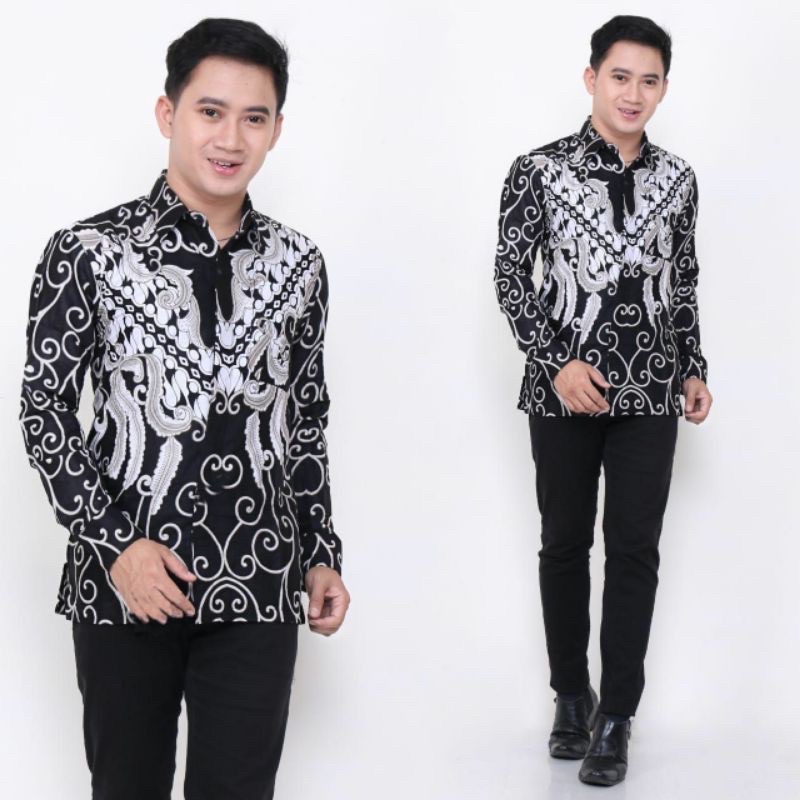 Batik Couple keluarga sania ruffle ori ndoro jowi dnt ulir putih