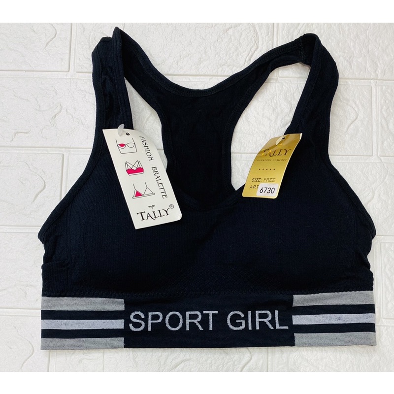 Bh sport | SportBra Tally 6730 Bahan rajut/spndex Freesize