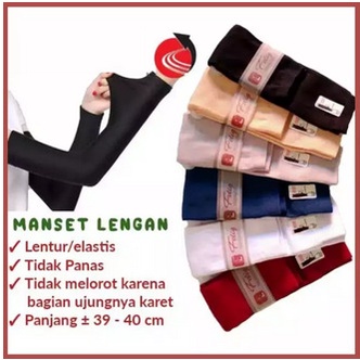 MANSET TANGAN TEBAL BERKUALITAS/MANSET TANGAN POLOS/SARUNG LENGAN