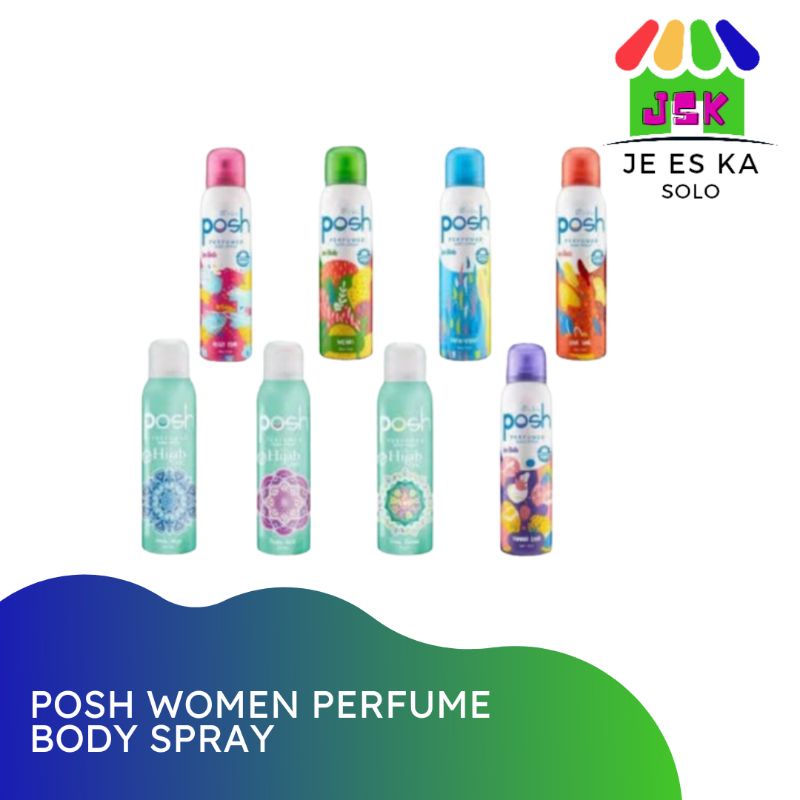 POSH WOMEN PERFUME BODY SPRAY | PARFUM HIJAB
