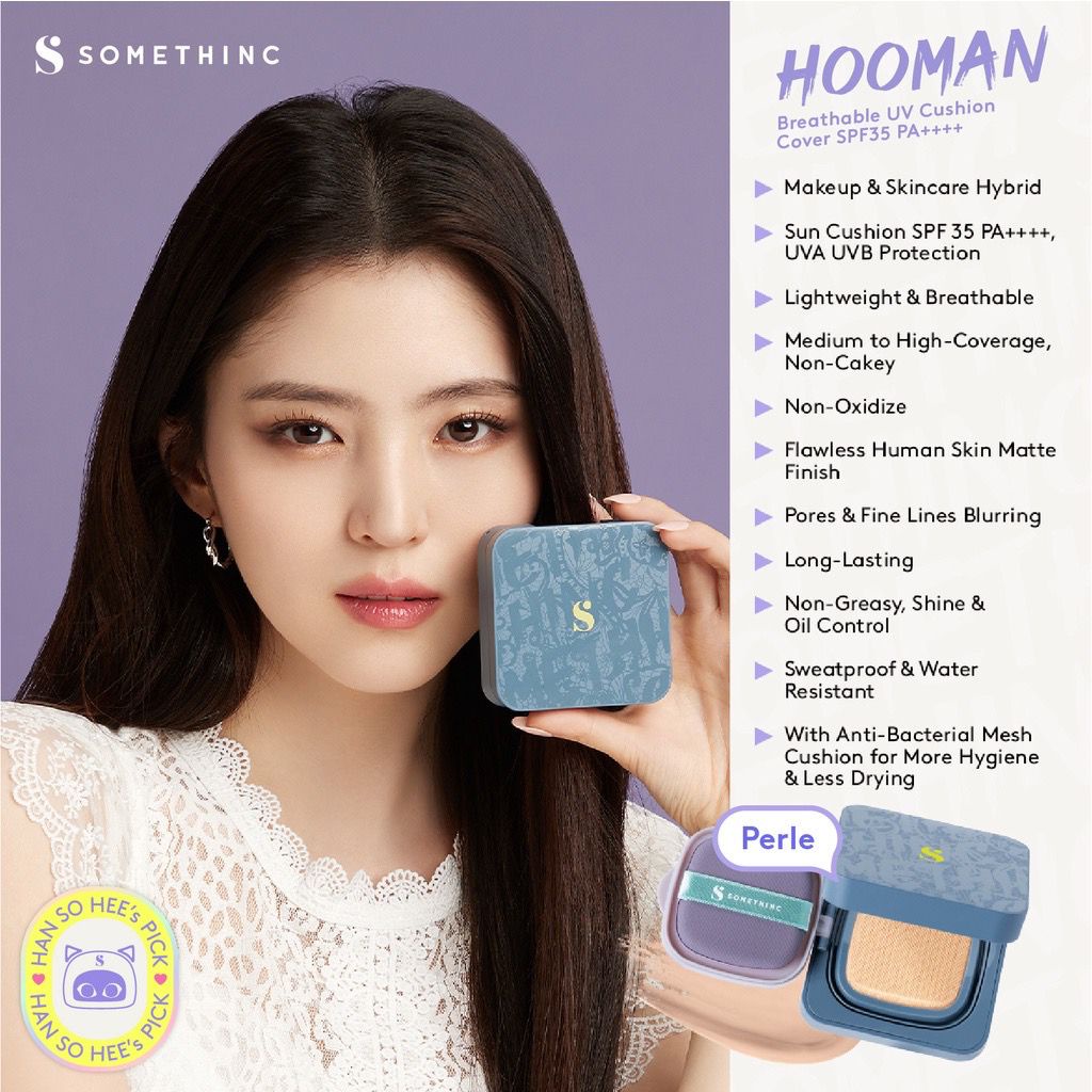 SOMETHINC (REFILL) Hooman Breathable UV Cushion Cover SPF35 PA++++