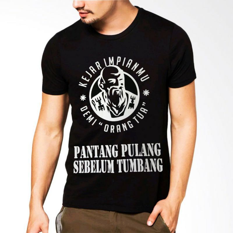 Kaos distro orang tua / kaos orang tua / kaos cap orang tua / kaos tua / kaos gambar orang tua