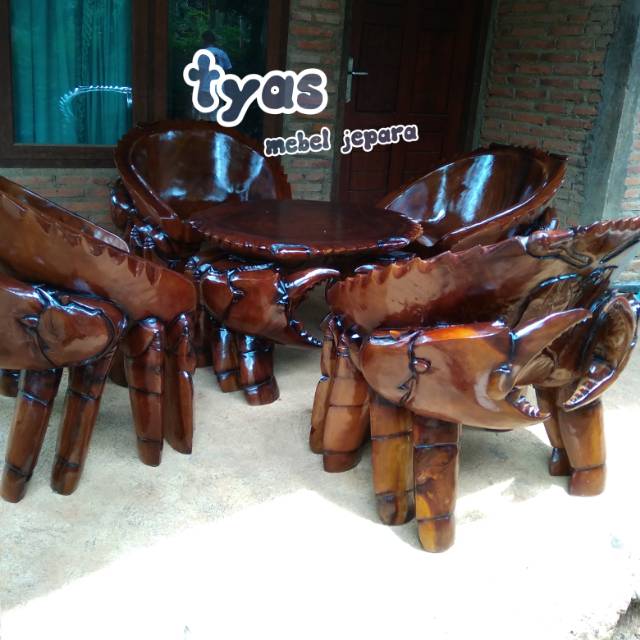 kursi tamu kepiting,kursi tamu mebel jepara