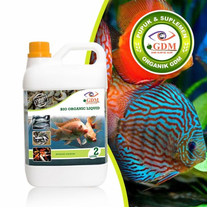 Suplemen Ikan Discus Organik GDM 2 liter