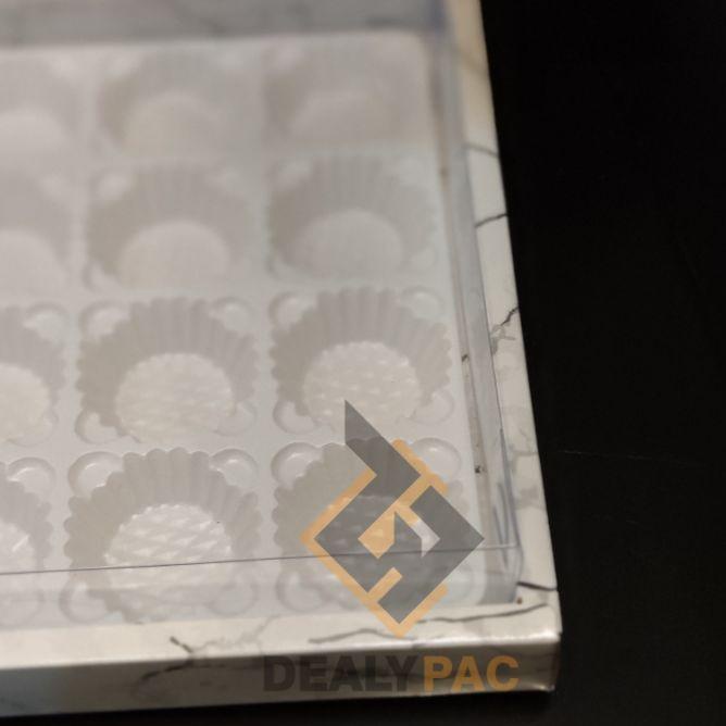 

➦ Mini Pie Box - Marmer (per 6pcs) ➼