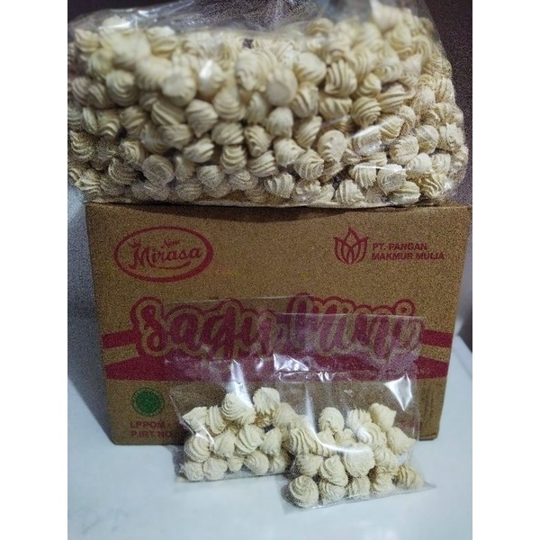 

Jualania - Sagu Susu Mini Mirasa 500 gram Setengah Kilogram / Snack Cemilan Kiloan
