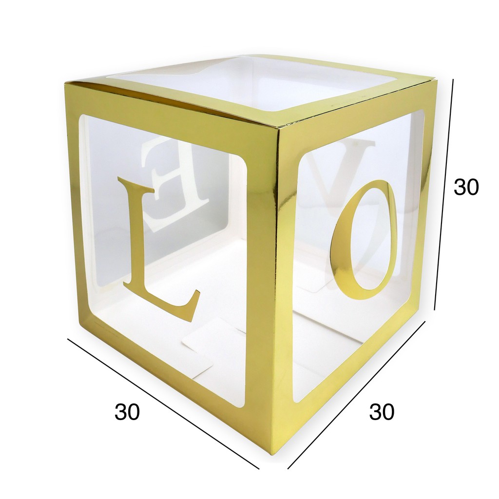 

Scoop Kotak Kado LOVE / Gift Box 30x30x30cm 62260201